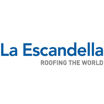 "Logo de Escandela, orgulloso proveedor de materiales para TEJERAMA, líder en construcción y reforma."