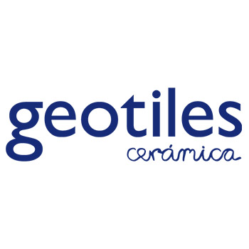 "Logo de Geotiles, símbolo de innovación y calidad en revestimientos cerámicos."