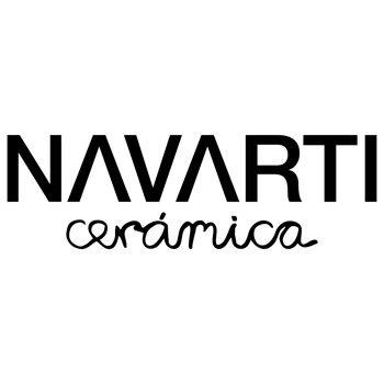 "Logo de Navarti, símbolo de distinción y calidad en revestimientos cerámicos."