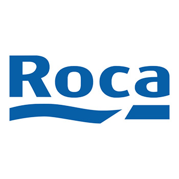 "Logo de Roca, símbolo de elegancia y calidad en equipamiento de baño."